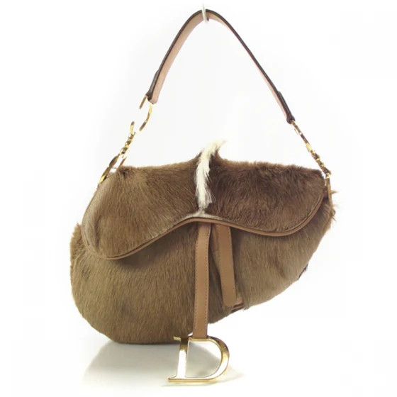 Pony Hair Saddle Bag | FASHIONPHILE (US)
