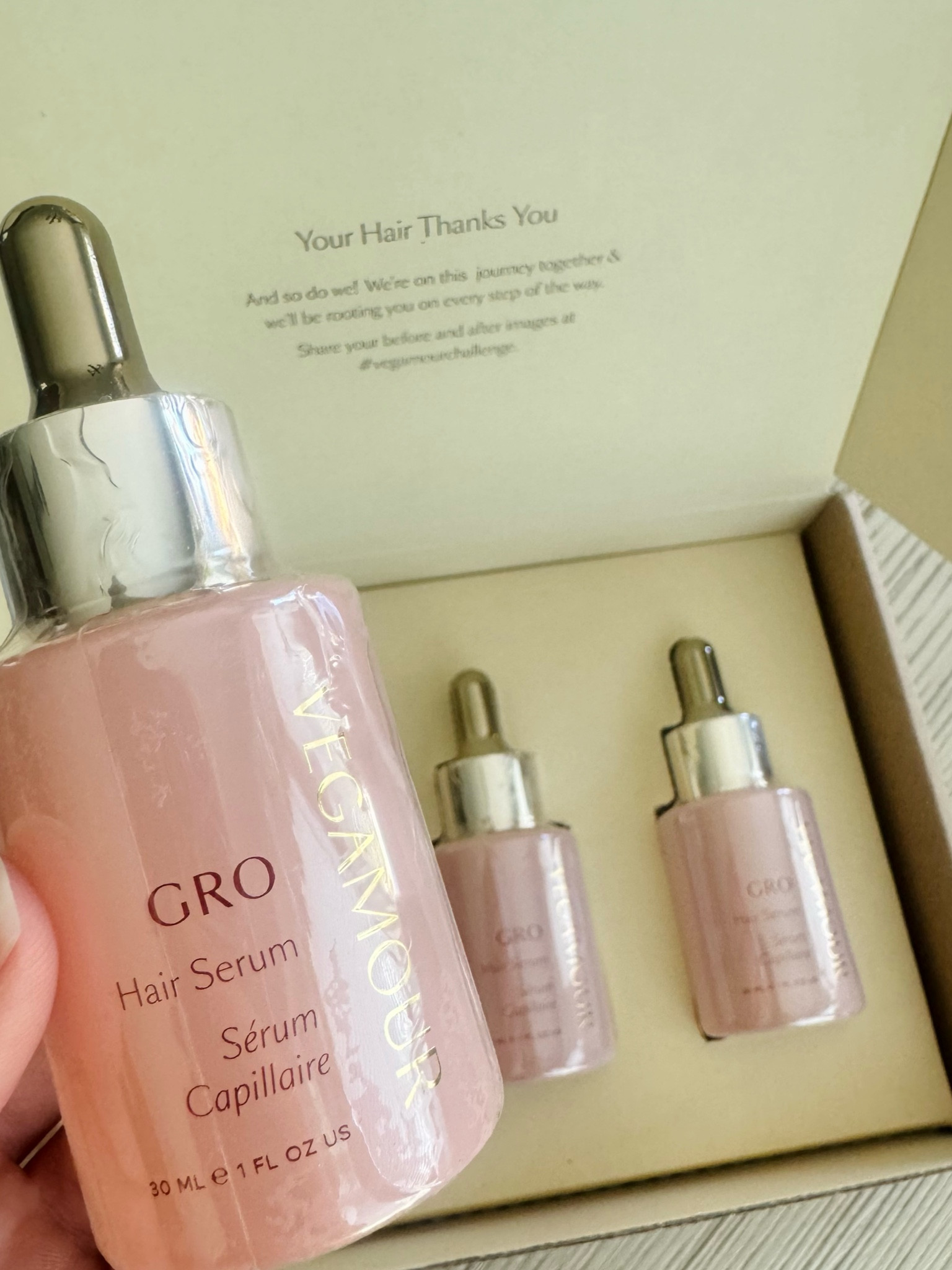 Can’t wait to watch my post-baby hairs grow! 💁‍♀️🧪 Get any 3 pack or kit for 25% off with code REPEAT25! Includes and additional 25% off your first time subscription price 

Hair, hair growth serum, post partum, clean ingredients

#LTKfindsunder50 #LTKbeauty #LTKsalealert