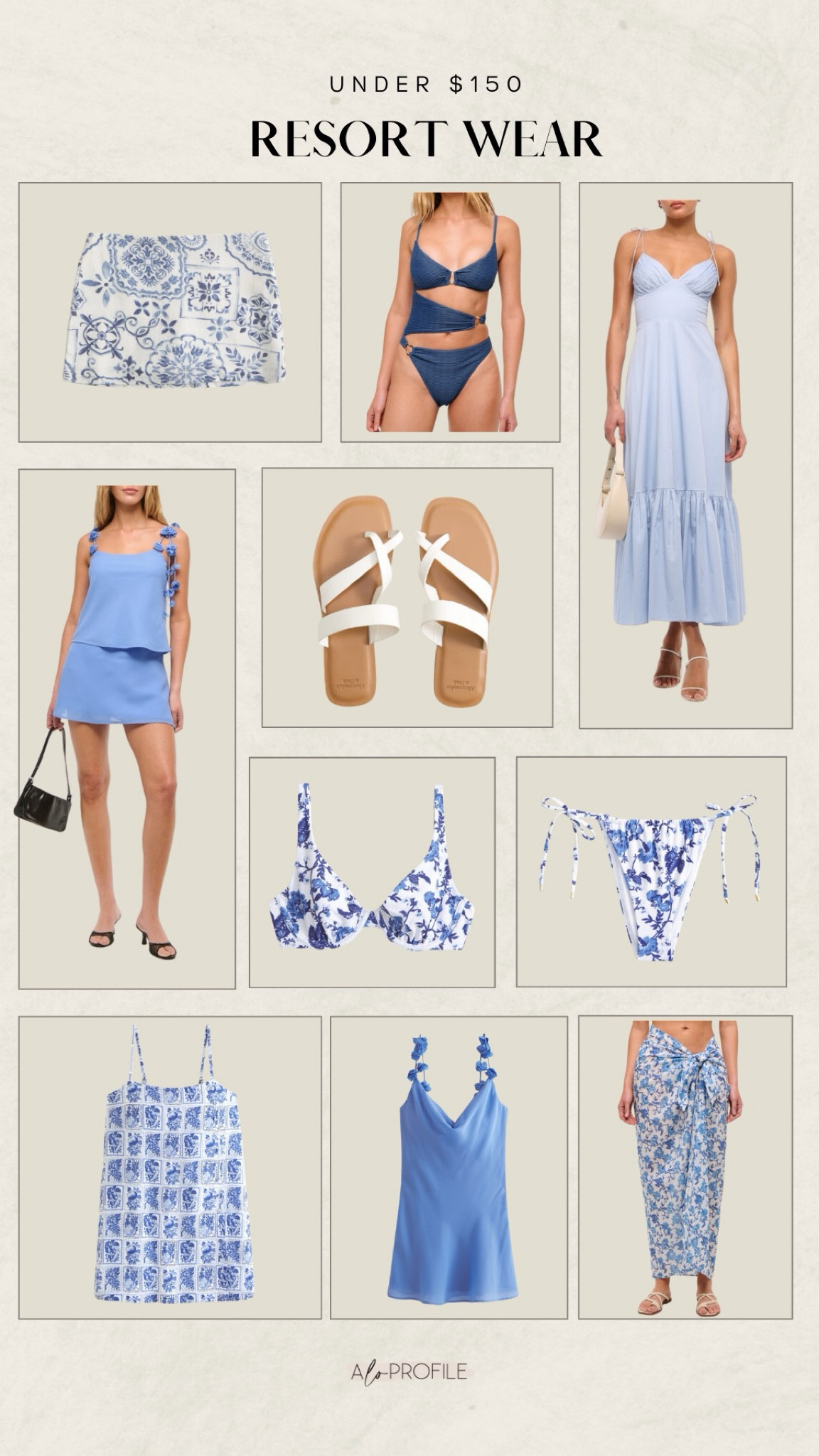 Resort Wear Under $150 via Abercrombie // Abercrombie, spring style, spring wardrobe, spring closet staples, neutral outfits, spring outfit inspo, spring vacation outfit, vacation outfits, resort wear, summer fashion, summer vacation, swimwear, swimsuit coverups, resort wear outfits