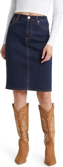 High Waist Denim Skirt | Nordstrom