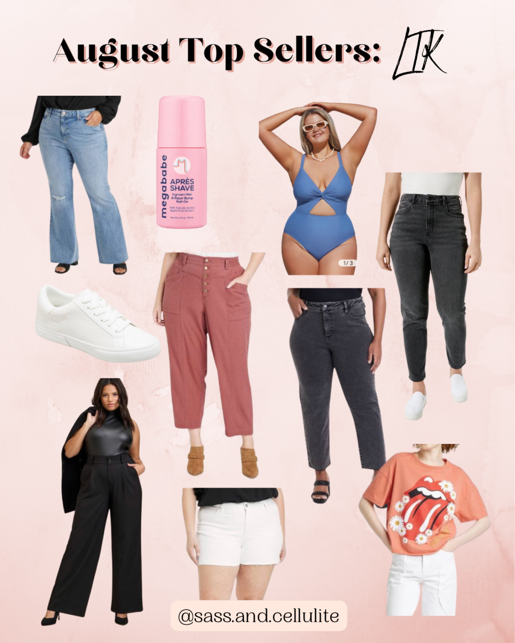 Top sellers from August! Lots of curvy jeans & work pants! 

#LTKcurves #LTKmidsize
