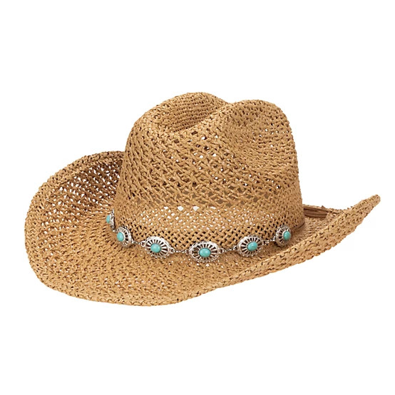 San Diego Hat Company  Woven Cowboy hat with Conchos | Tractor Supply
