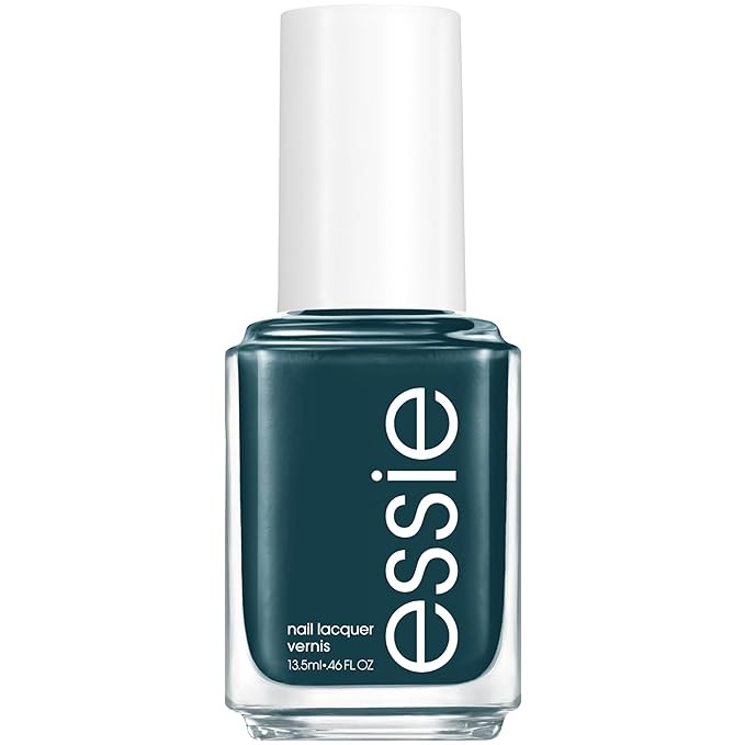 essie Nail Polish, Salon-Quality Deep Milky Teal Nail Polish, Flying Solo Collection, Vegan, In P... | Amazon (US)