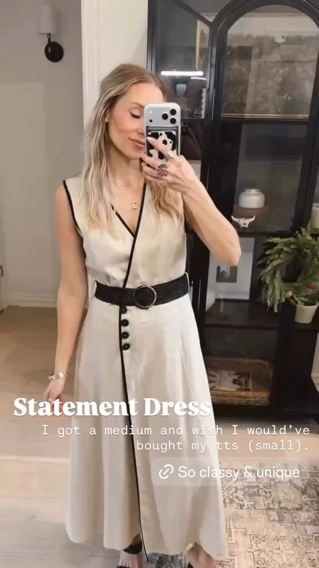 Statement Dress from Zara😁

I got a medium and wish I would’ve bought my tts (small).



#LTKootd #LTKFindsUnder100 #LTKWedding