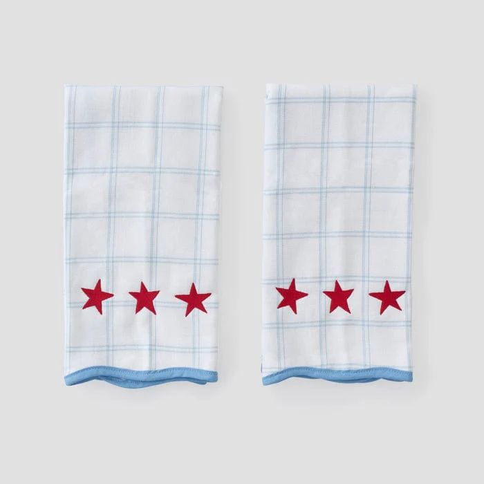 Americana Kitchen Towels (pair) | Weezie Towels