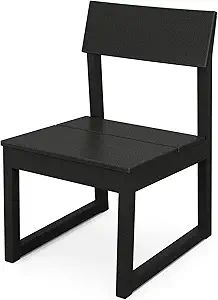 POLYWOOD® Edge Dining Chair, Black | Amazon (US)