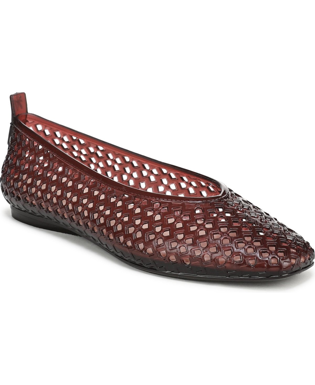 Naturalizer Women's Carla-Jelly Square Toe Flats - Dark Brown Jelly | Macy's