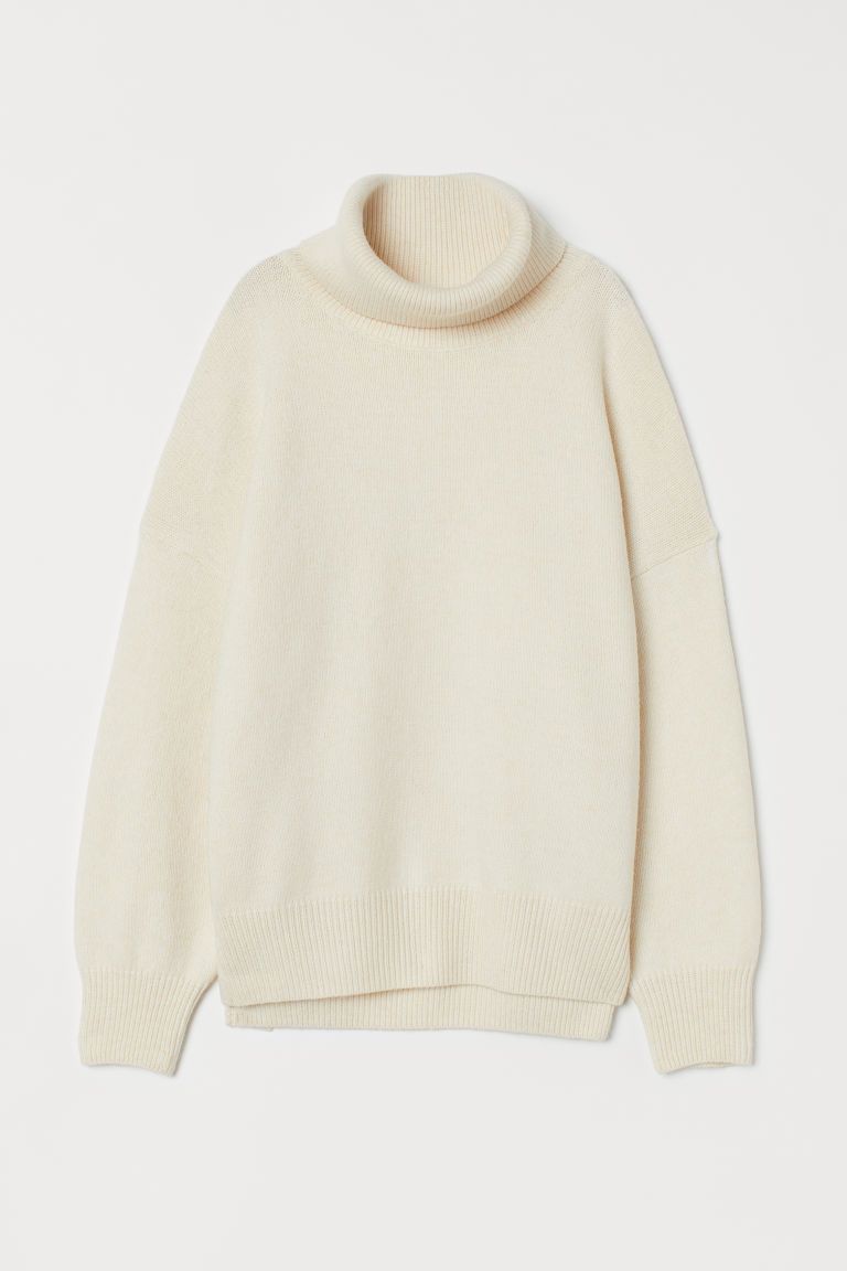 Knit Cowl-neck Sweater | H&M (US + CA)