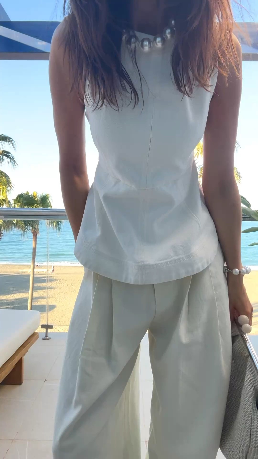 Loved this outfit together 
Trousers are oversized 
I’m wearing the size 1 which are a bit big so size down if want a little more fitted, 
Top true to size 
Shoes I’ve worn two years now. Love them 
Comfy after a few wears for me

#LTKsummer #LTKuk #LTKspring