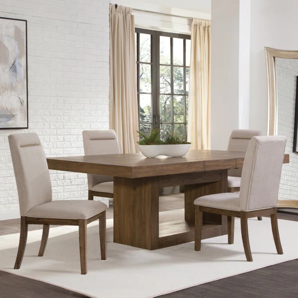 Garland Extendable Trestle Dining Set | Wayfair North America