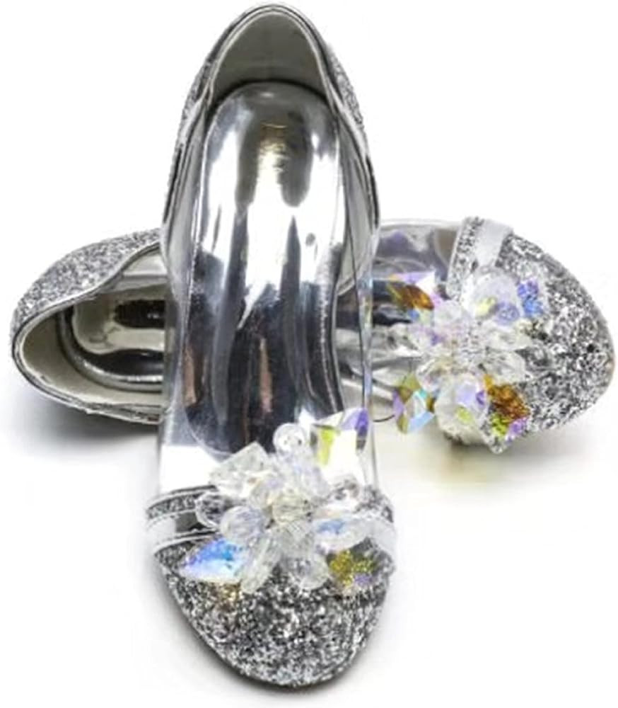 ELSA & ANNA Scarpe da Principessa per Ragazze - Scarpe con Tacco 3cm - Scarpe per Costumi Elsa Glitt | Amazon (IT)