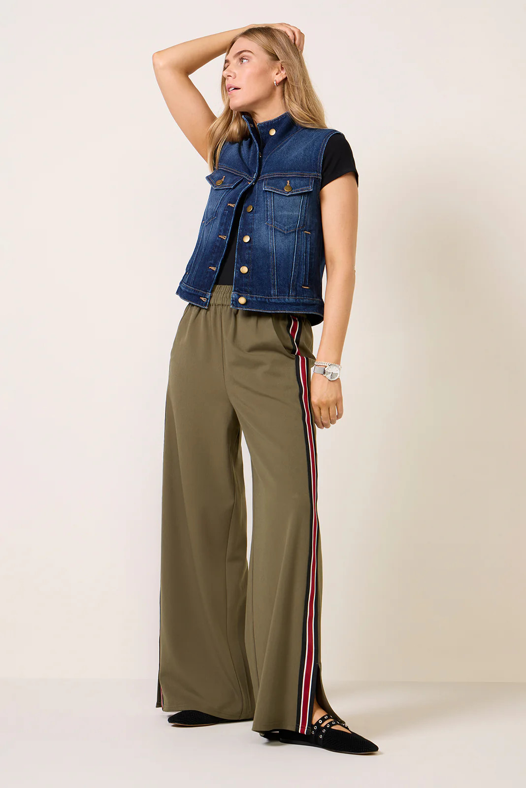 Connor Denim Vest | Evereve