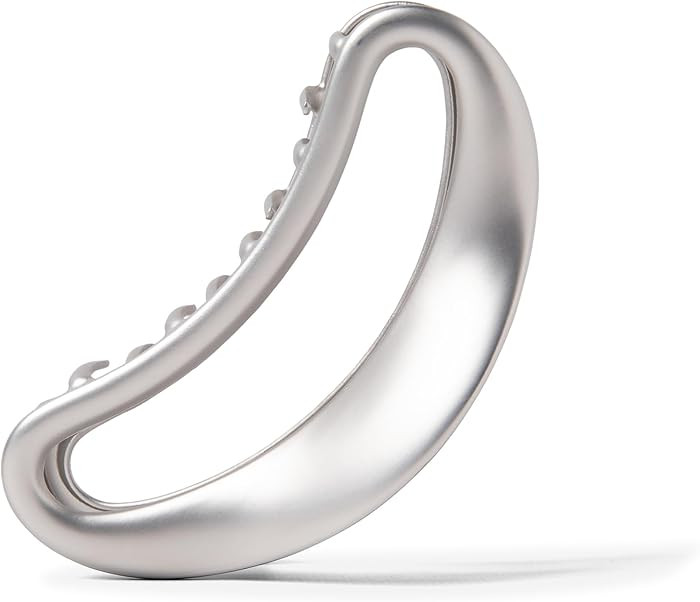Sculpted Silver Claw Clip | Amazon (US)