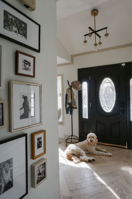 The best welcome to our home 🐶 
All sources for this entryway view are tagged :) 

#LTKhome
