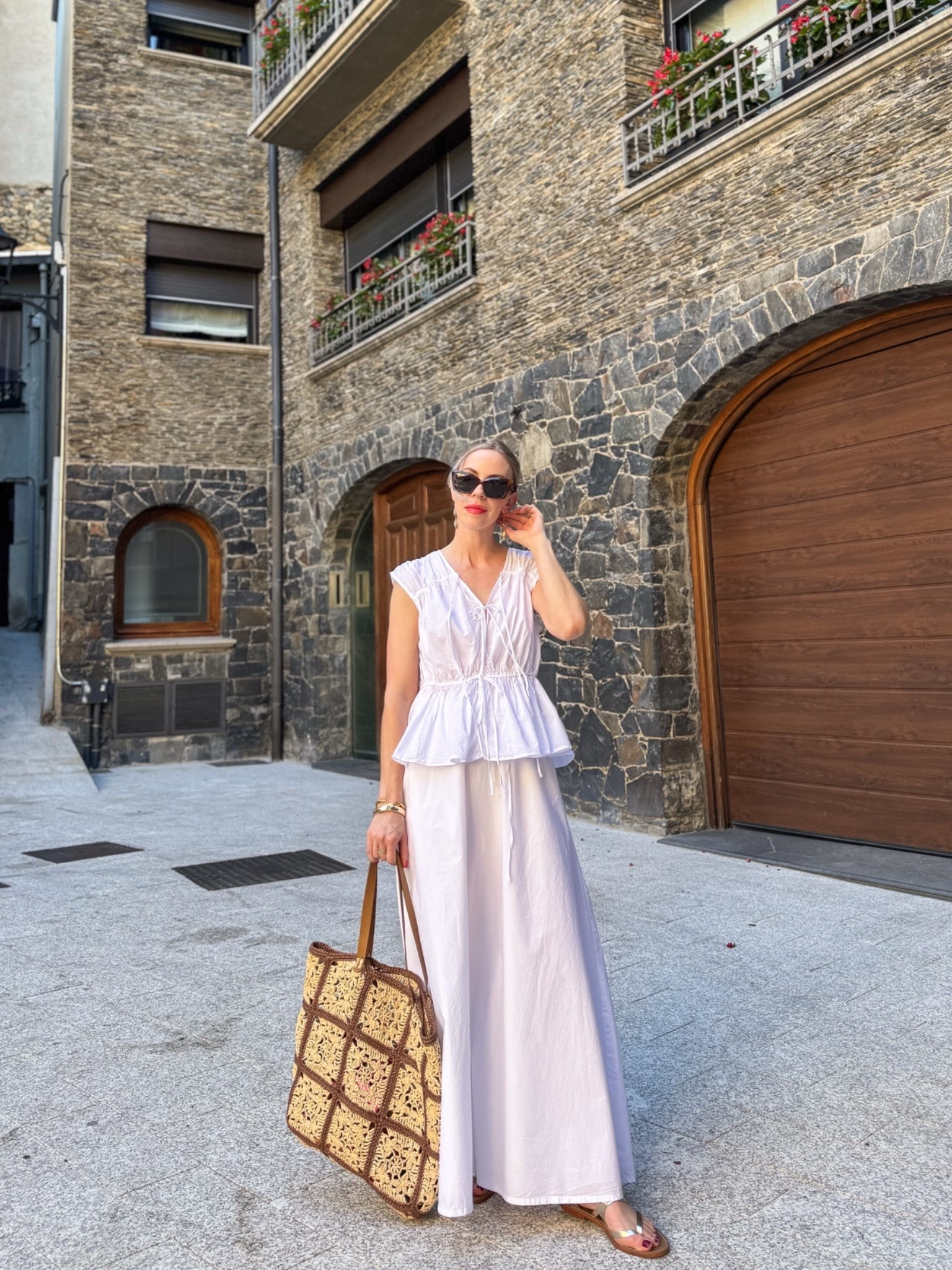My white maxi skirt is back in stock! Perfect vacation piece - pair with a tank or white blouse for a monochrome look 🤍

#LTKTravel #LTKSeasonal #LTKSaleAlert