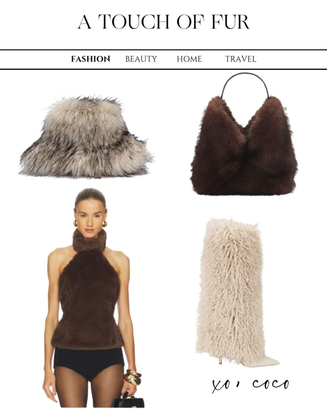Glam up your look with a touch of fur! Temps are dropping, get cozy with these picks. 

 #LTKHoliday #LTKootd #LTKStyleTip