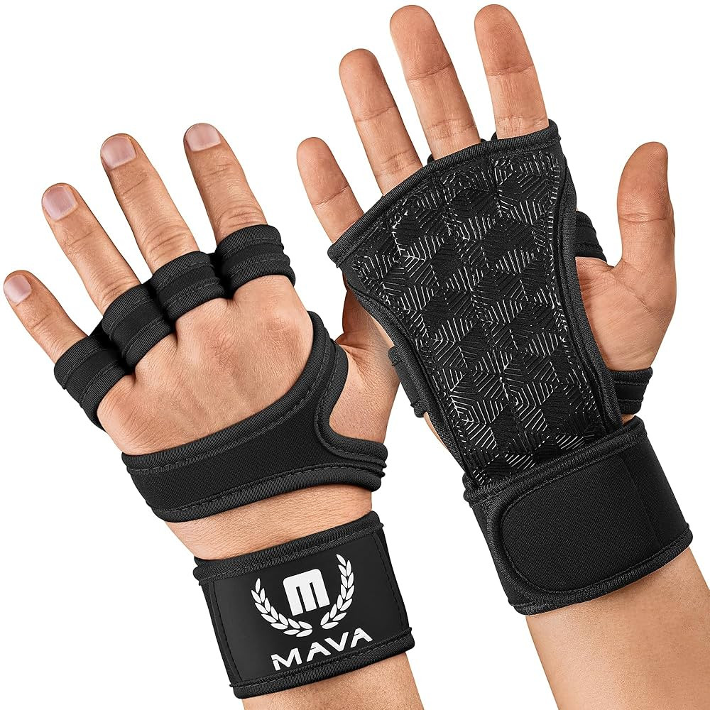 Mava Sports Weight Lifting Gloves with Wrist Support, Work Out Gloves, Gym Gloves - Great for Cro... | Amazon (US)