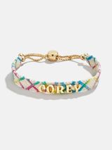 Custom Woven Friendship Bracelet - Multi Criss Cross | BaubleBar (US)