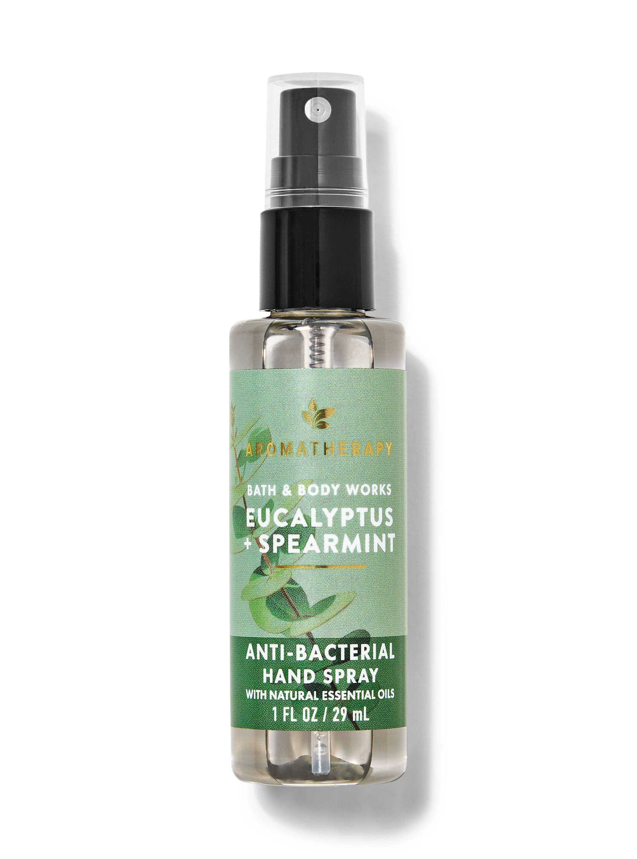 Aromatherapy


Eucalyptus Spearmint


Hand Sanitizer Spray | Bath & Body Works