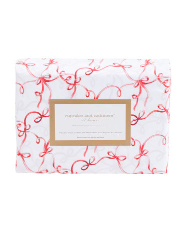 Holiday Ribbons Sheet Set | TJ Maxx