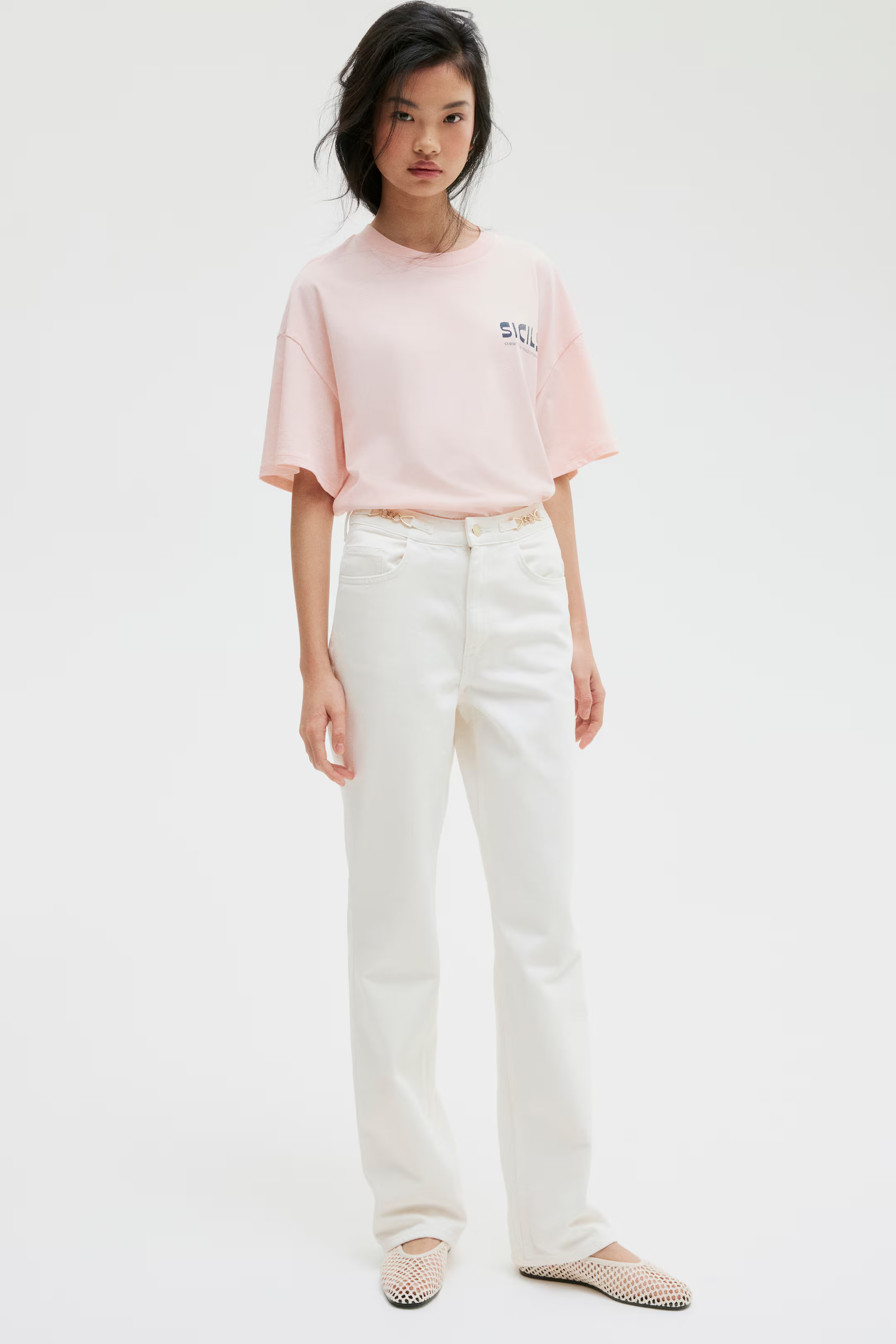 Straight Ultra High Jeans | H&M (US + CA)