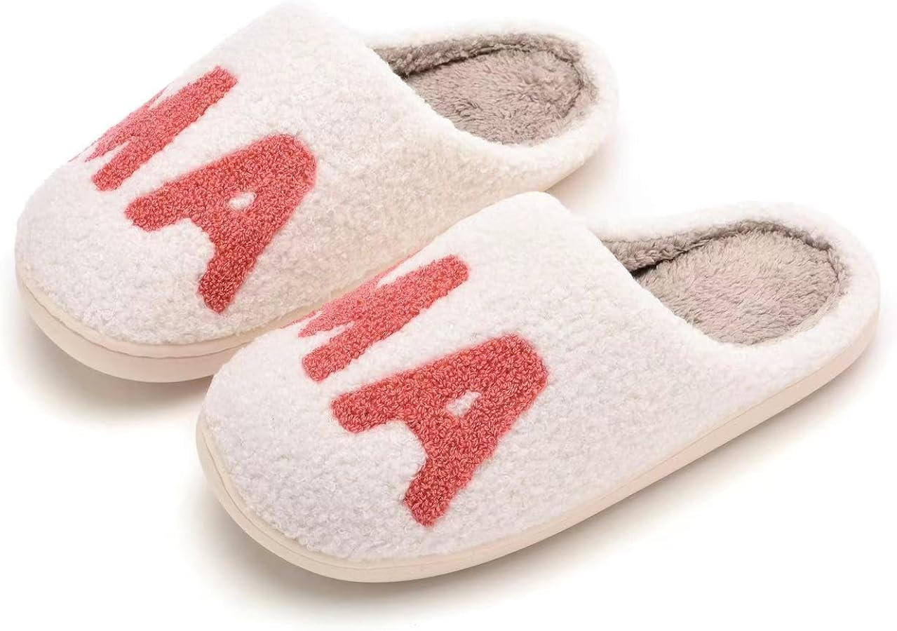 Fun Cute Trendy Colorful Cartoon Illustrated Cozy Fluffy Plush Fur Slip On Cushion House Slippers... | Amazon (US)