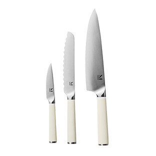 material The Trio of Knives Cool Neutral | The Container Store