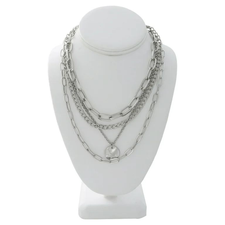 4 Piece Pendant Necklace Set | Walmart (US)