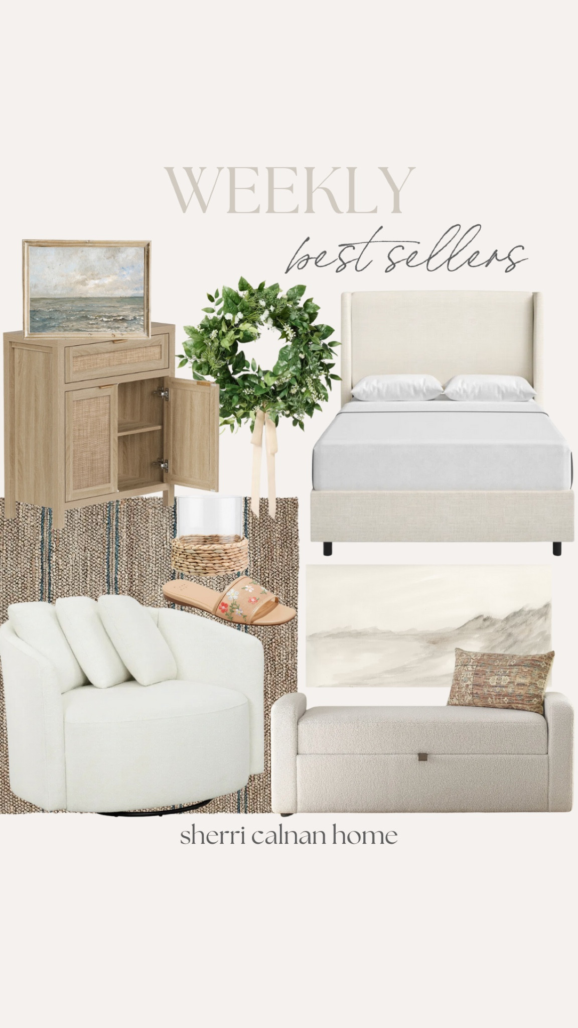Weekly best sellers

Living room Inspo  Bedroom Inspo  Spring decor  Sandals  Home decor  Wall art  Rug  Bedroom decor  Home style  Living room decor  SherriCalnanHome

#LTKHome #LTKStyleTip