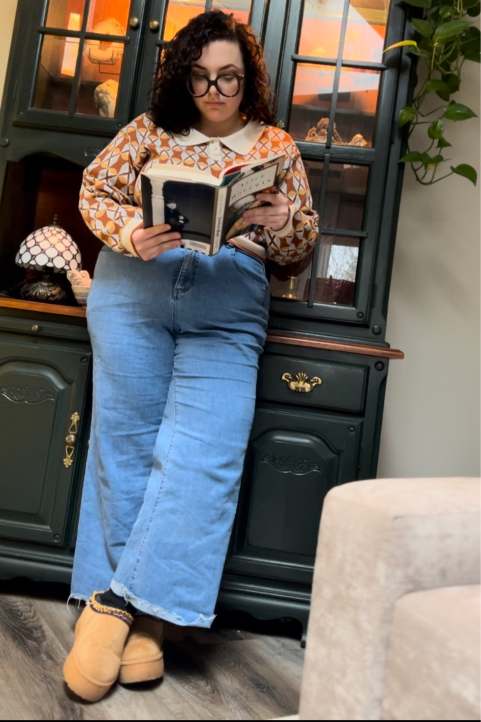 A cozy work from home look 🤎

#LTKstyletip #LTKplussize #LTKworkwear