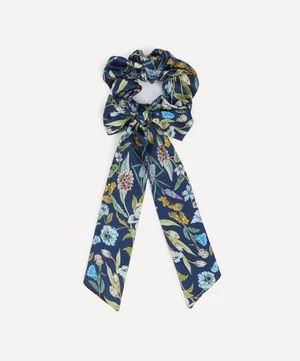 Megumi Floral Silk Bow Scrunchie | Liberty London (UK)