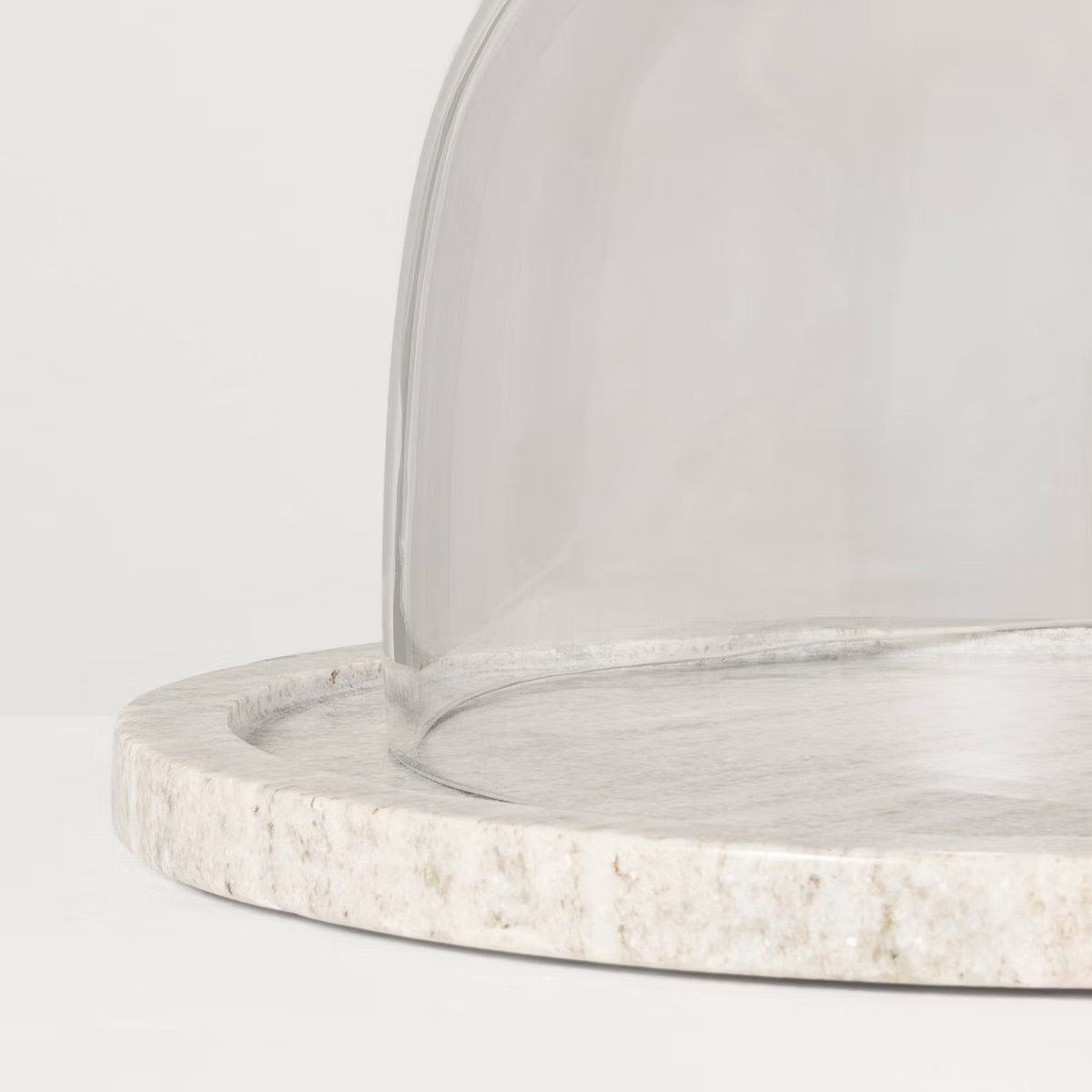 Marble Covered Dessert Stand Warm Gray - Hearth & Hand™ with Magnolia | Target