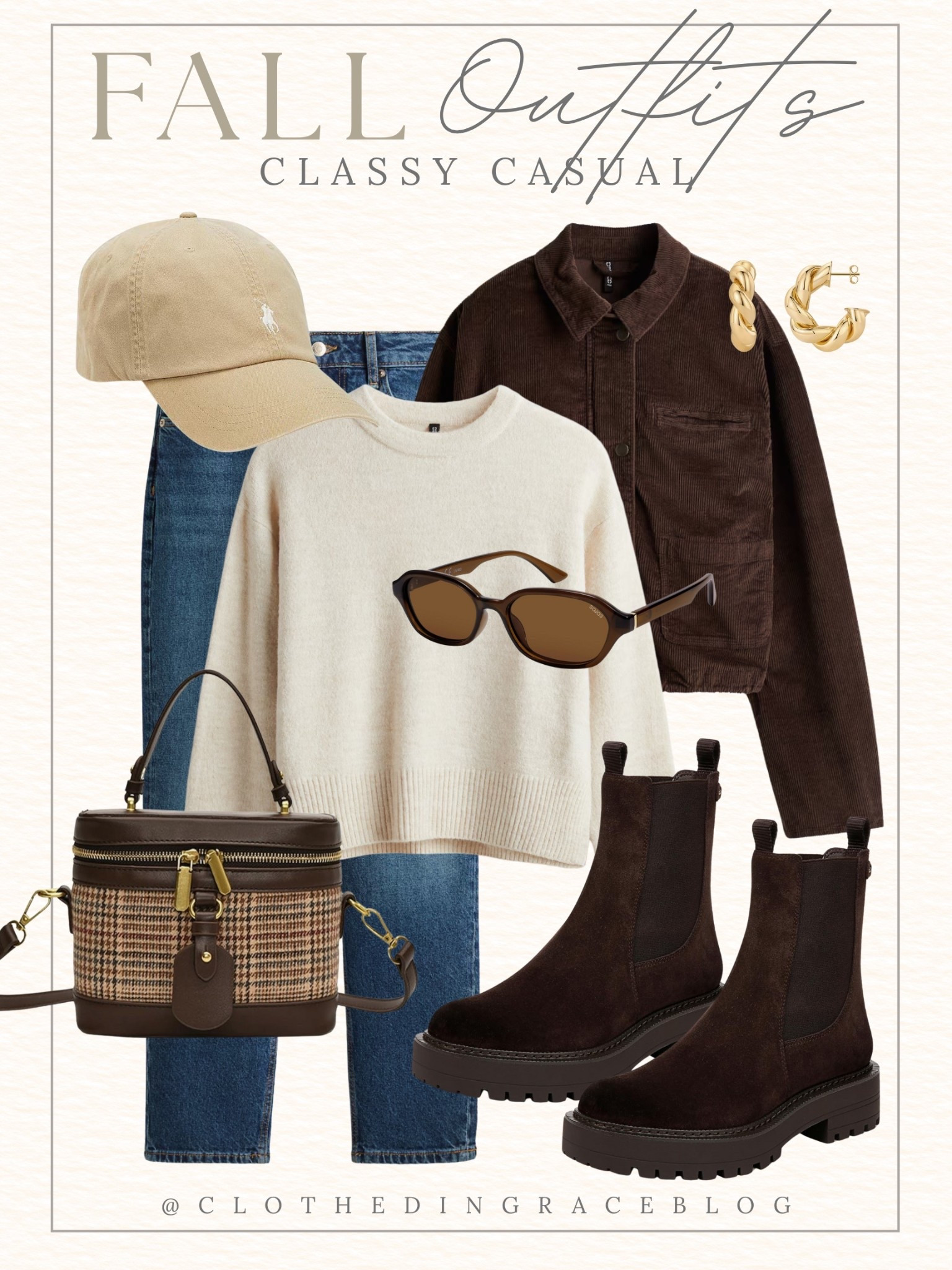 Classy casual style for Fall 