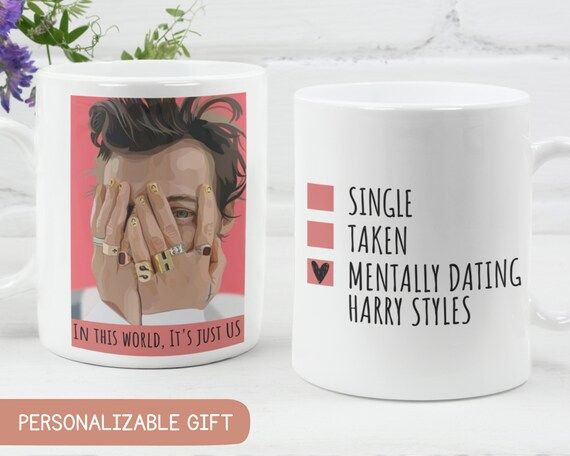 Mentally Dating Harry Styles Mug, Harry Styles Mug, Harry Styles Gift, Harry Styles Fan Mug, Harr... | Etsy (US)