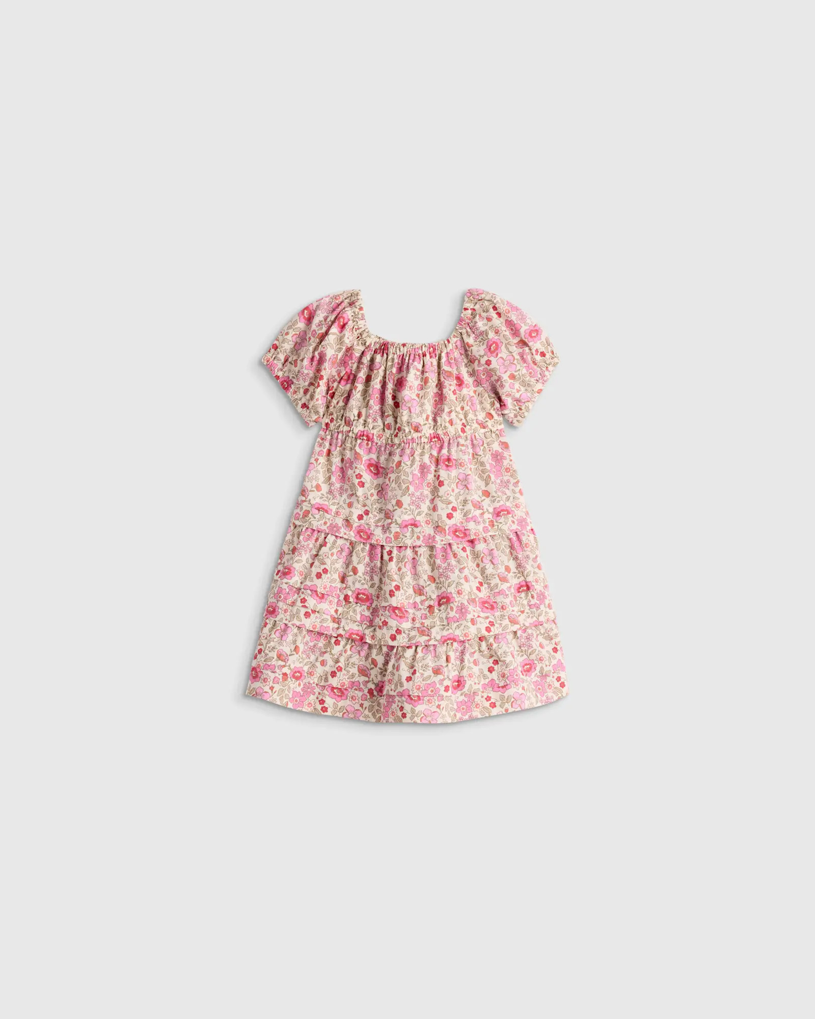 100% Organic Cotton Poplin Tiered Dress | Quince