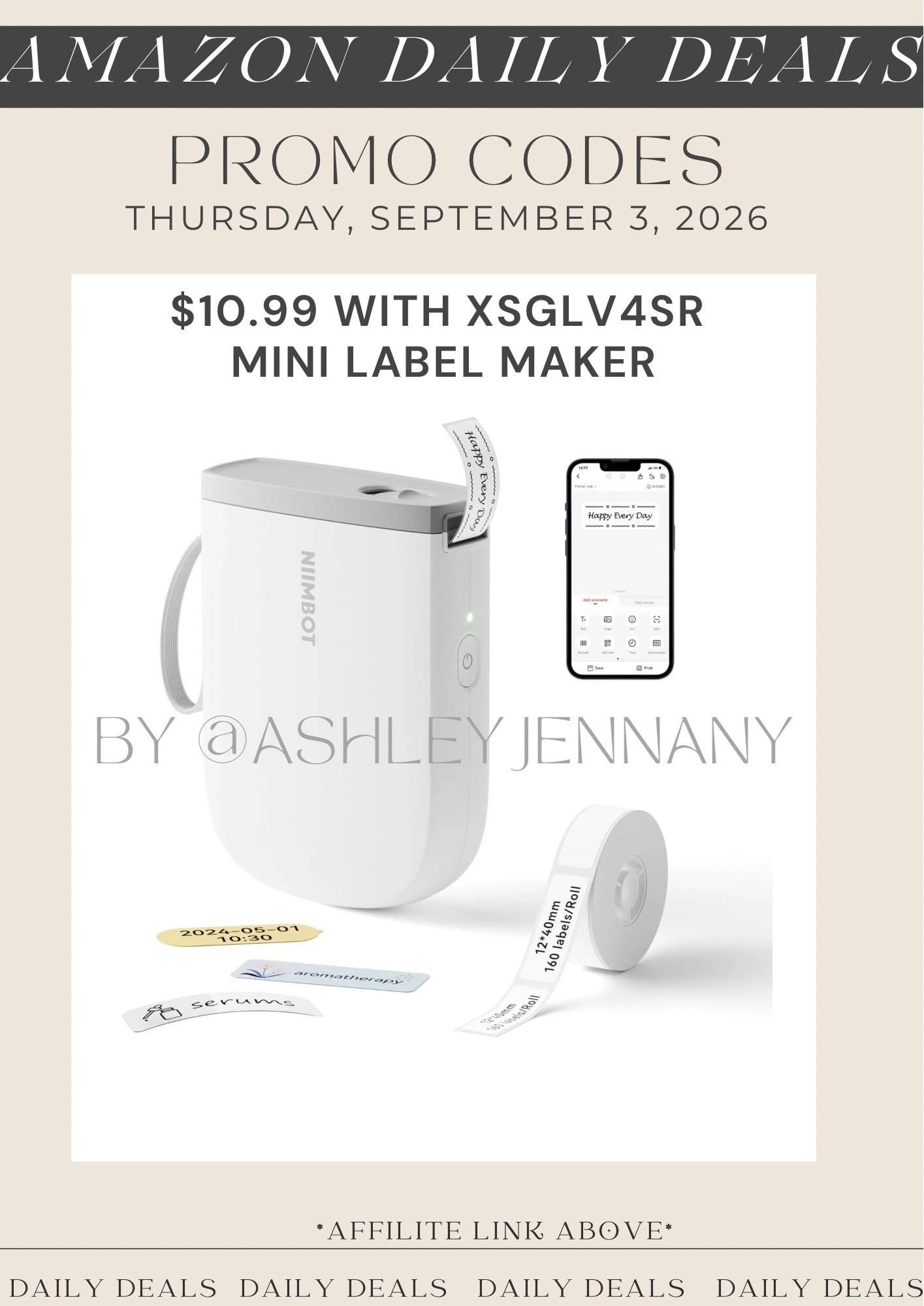 Mini label maker

#LTKHome #LTKSaleAlert #LTKWorkwear