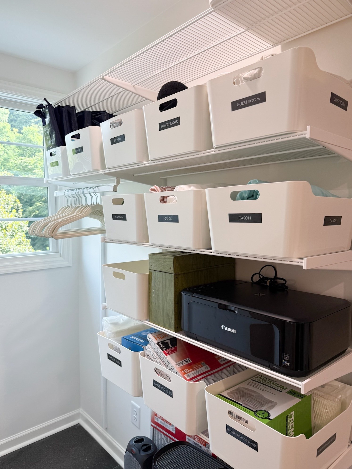 Don't underestimate your laundry room! Even the tiniest spaces can function beautifully. Our secret? Start with smart shelving, vertical storage, and systems that make sense for your family. We can help you maximize every inch - so instead of cluttered counters and mystery piles, you'll have a space that's streamlined, simple, and stress-free.

🧺 Let's get yours organized with a Jumpstart Session - your future self (and your laundry pile) will thank you! DM us to get started!

#LTKKids #LTKFamily #LTKHome