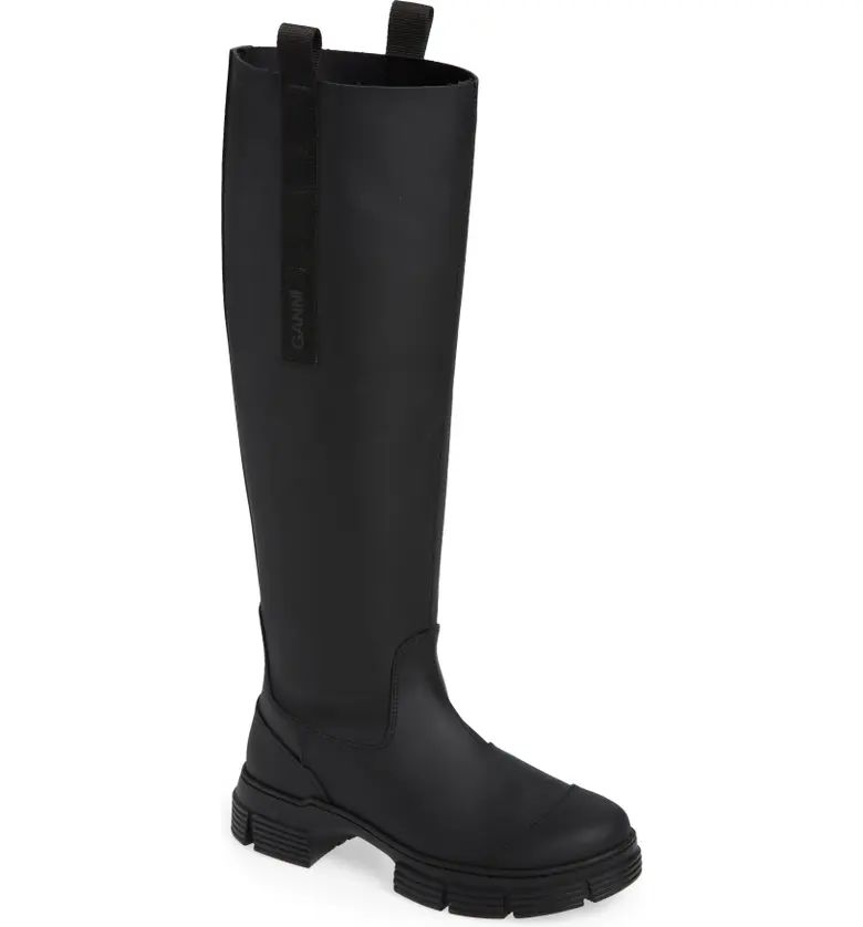 Ganni Recycled Rubber Country Boot | Nordstrom | Nordstrom