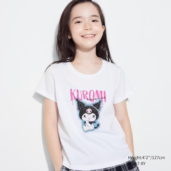 Sanrio Characters Cropped UT (Short Sleeve Graphic T-Shirt) | UNIQLO (US)