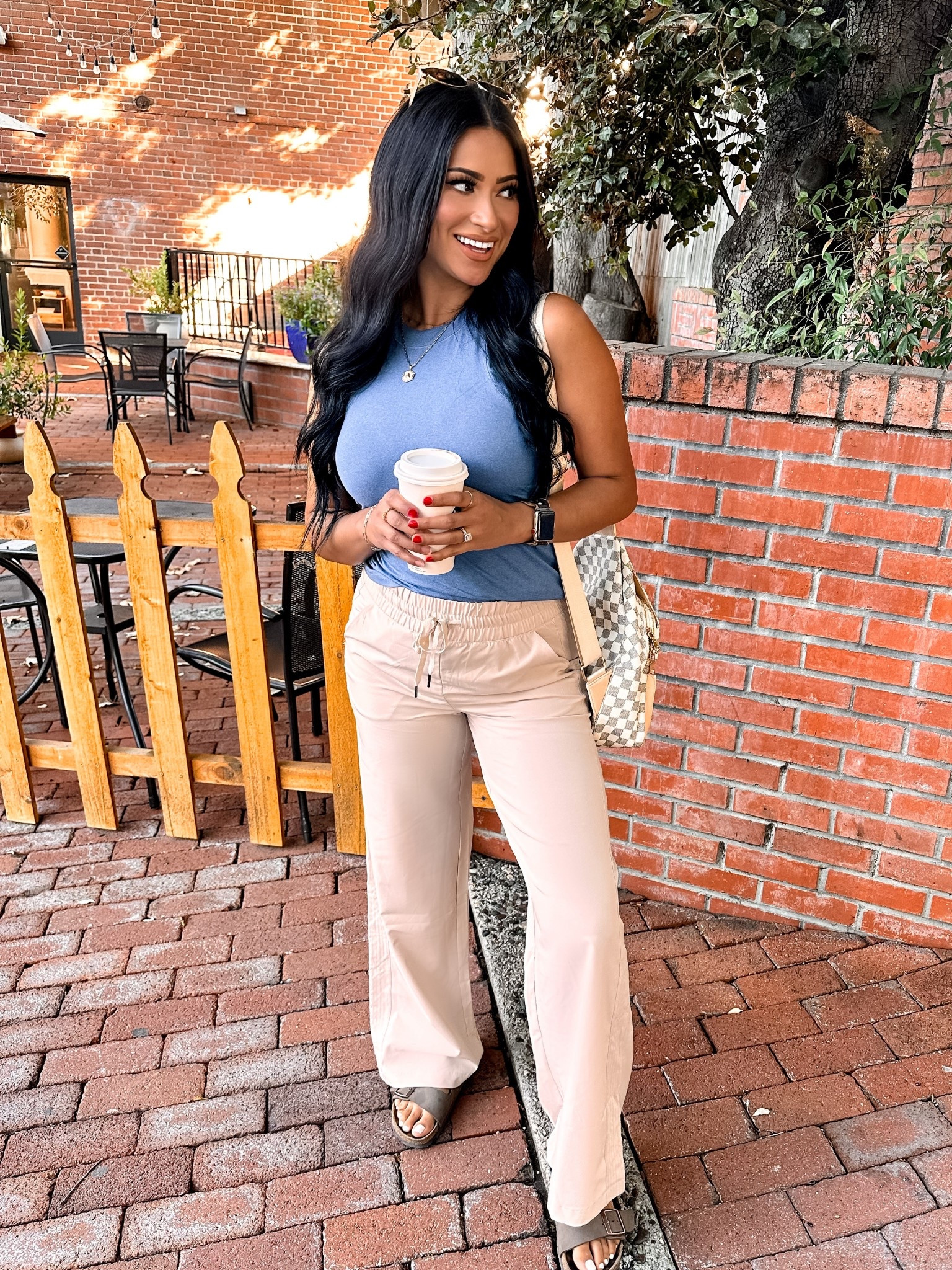 Small in both top and bottom  

#LTKStyleTip 

#LTKTravel #LTKActive