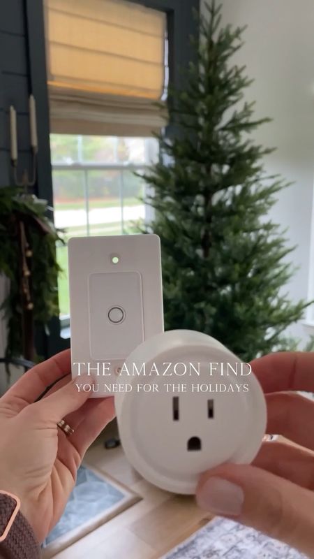 Shop the holiday Amazon gadget that went viral on Instagram and TikTok! This remote control adapter is perfect for holiday lights or any hard to reach lighting! 

#LTKhome #LTKHoliday #LTKfindsunder50