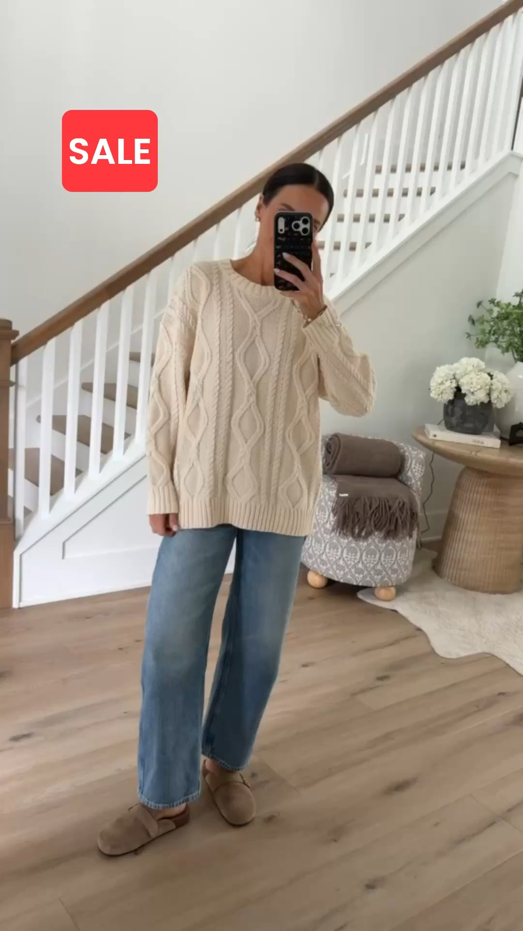 Amazon Prime Day deal, sweater size S.