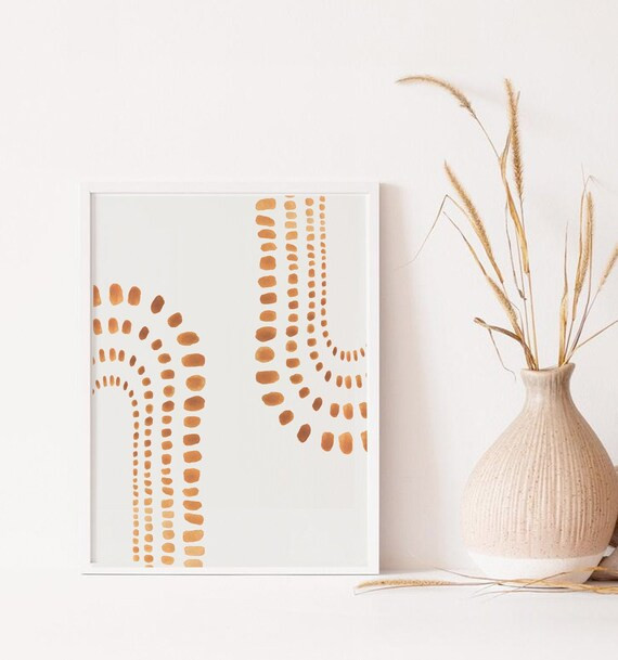 Boho Decor Abstract PrintMinimalist Paintingwatercolor | Etsy | Etsy (US)