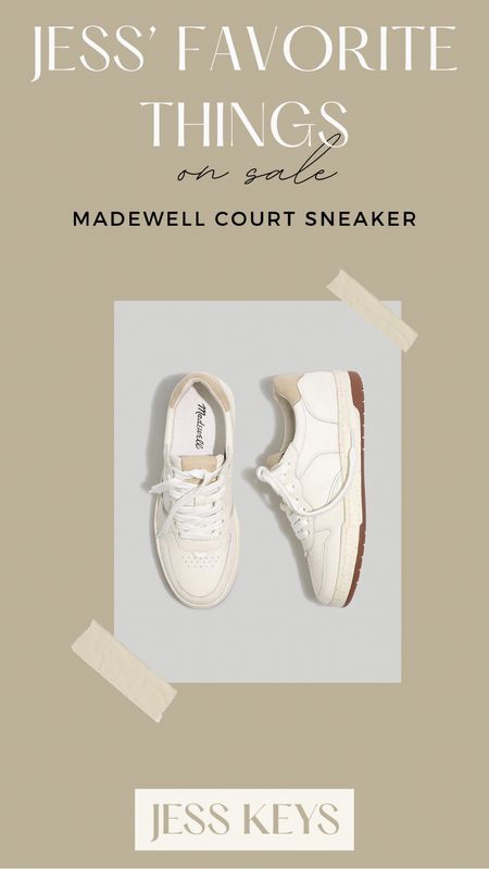 Madewell court sneakers 60% off! One of my most worn sneakers. Takes a second to break in, but they’re very comfortable. 

Sneakers, fall shoes 

#LTKsalealert #LTKfindsunder50 #LTKshoecrush