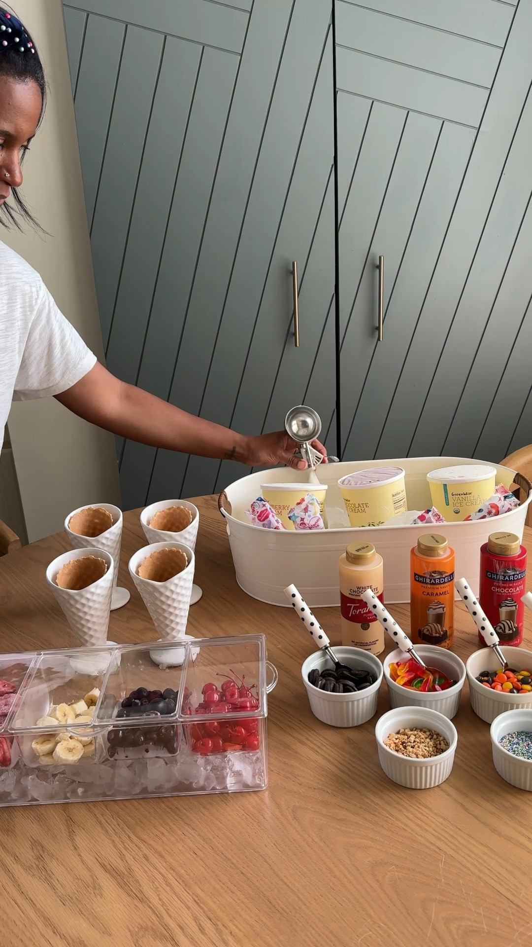 Ice cream bar at home! 

#LTKHome #LTKKids #LTKFamily