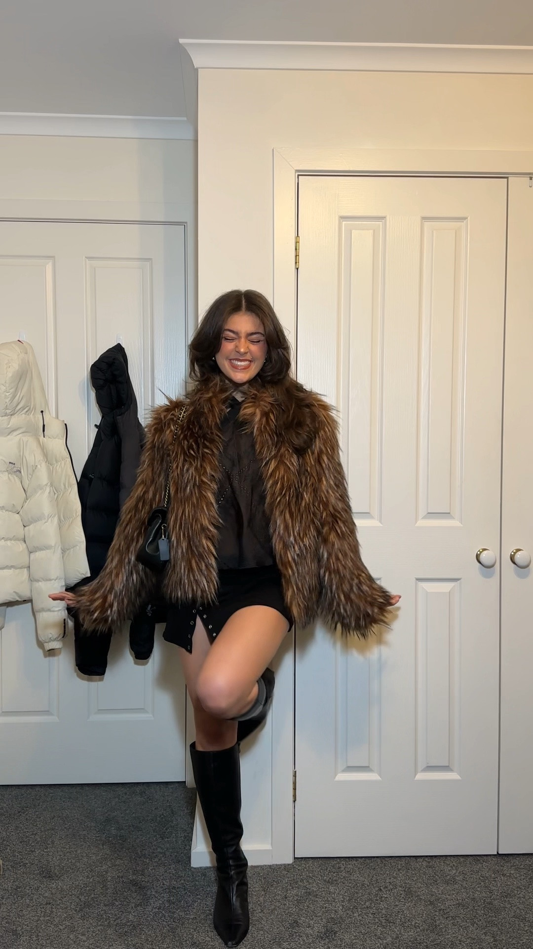 How to dress for a night out in winter: faux fur coat and knee high boot edition

Top is Studio Katie Gray but have linked similar x

#LTKaustralia #LTKwinter #LTKstyletip