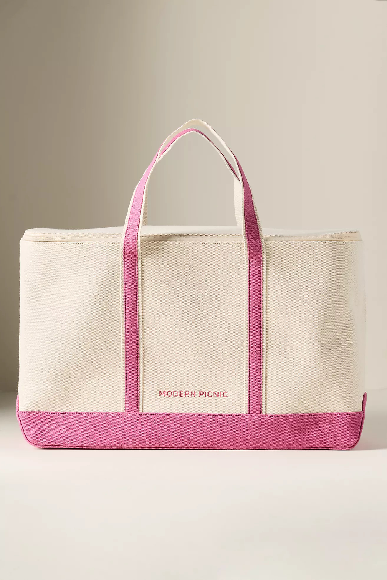 Modern Picnic Canvas Cooler Bag | Anthropologie (US)