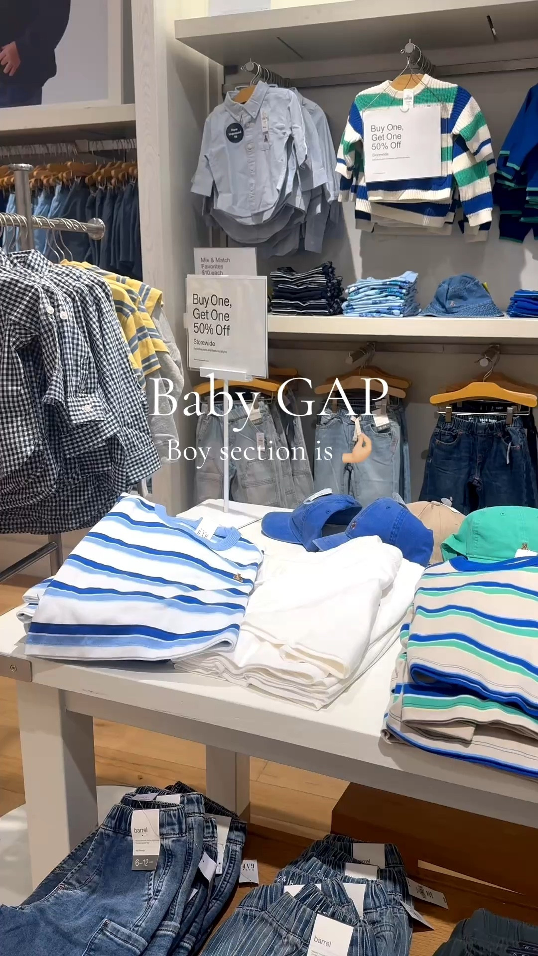 Baby GAP boy section is 🤌🏼
@gap has become my go-to for toddler boy clothes lately. The quality, neutral basics, and matching sets are SO good. Linking our current favorite toddler boy outfits + everyday essentials 🤍 

#LTKSaleAlert #LTKBaby #LTKKids