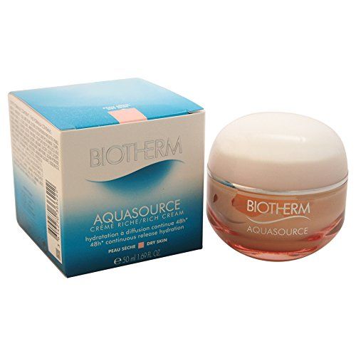 Biotherm Aqua Source 48hr Continuous Release Hydration Cream, Dry Skin, 1.69 Ounce | Amazon (US)