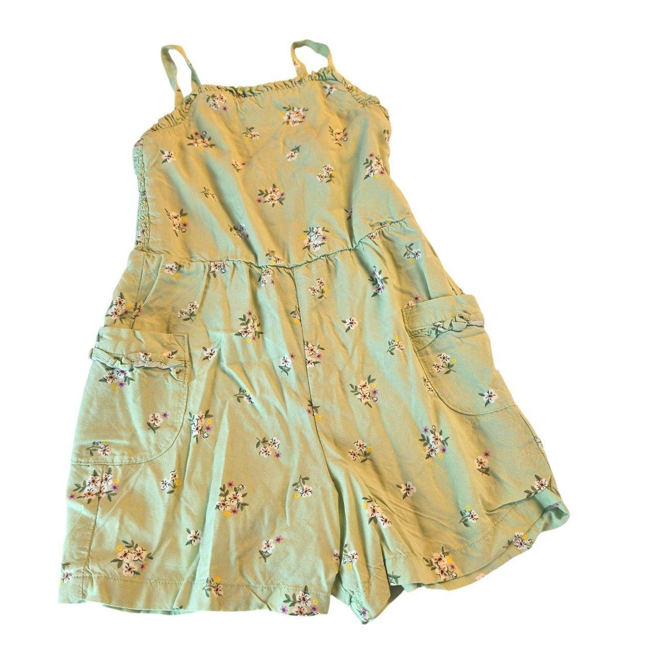 Cat & Jack Kids' Romper - Green/Multi | Depop US